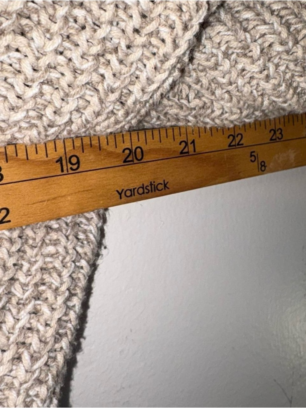 Free People Scoop Collar Knit Sweater — Beige Cream - Picture 5 of 8